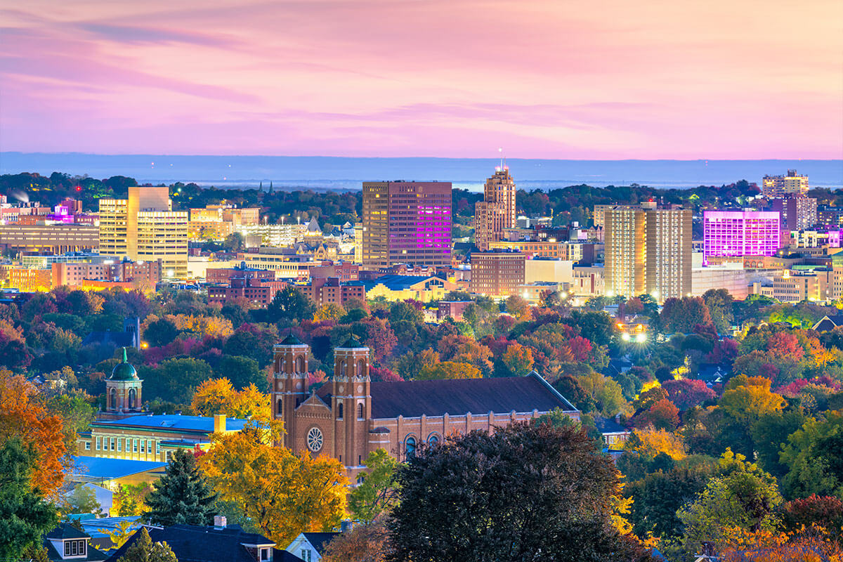 Syracuse, NY skyline